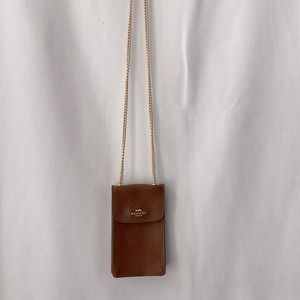 Coach phone crossbody bag